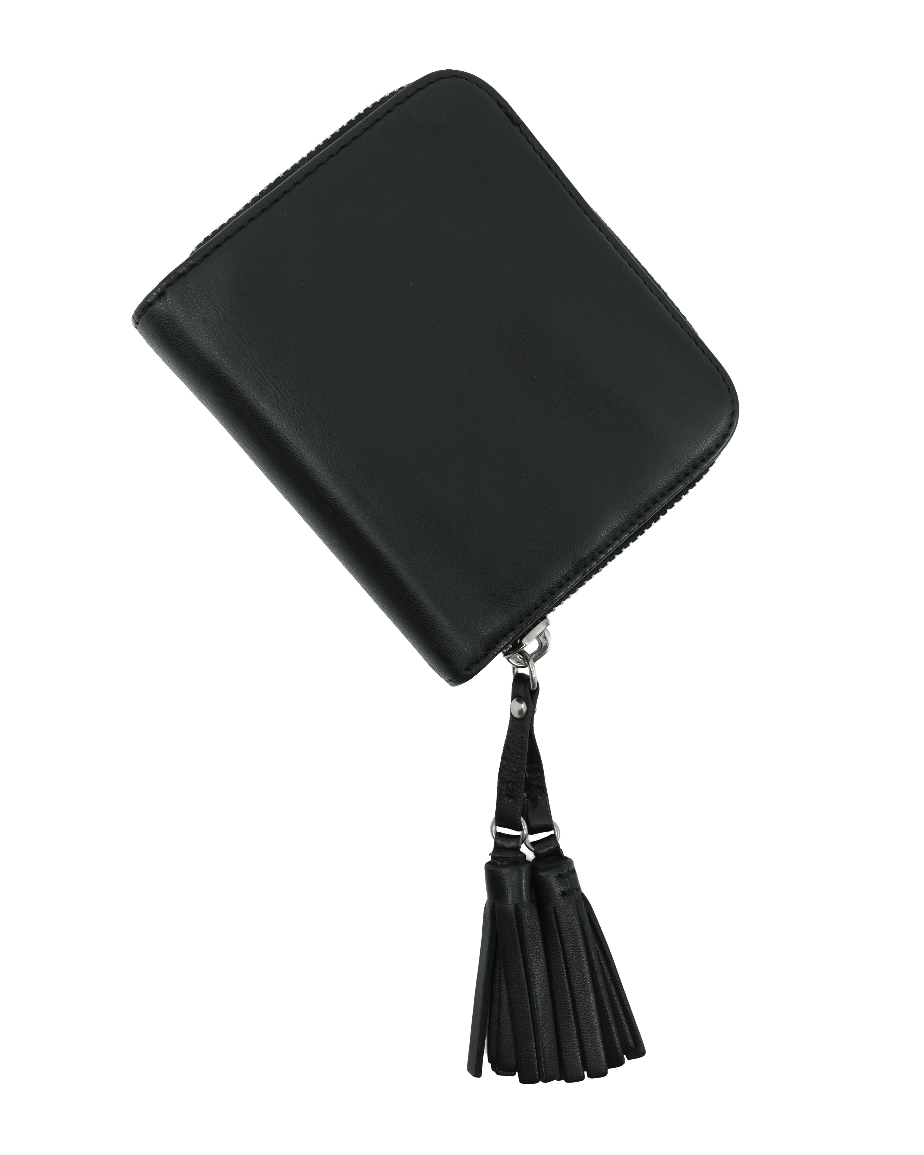 PRADA STUDS LEATHER WALLET