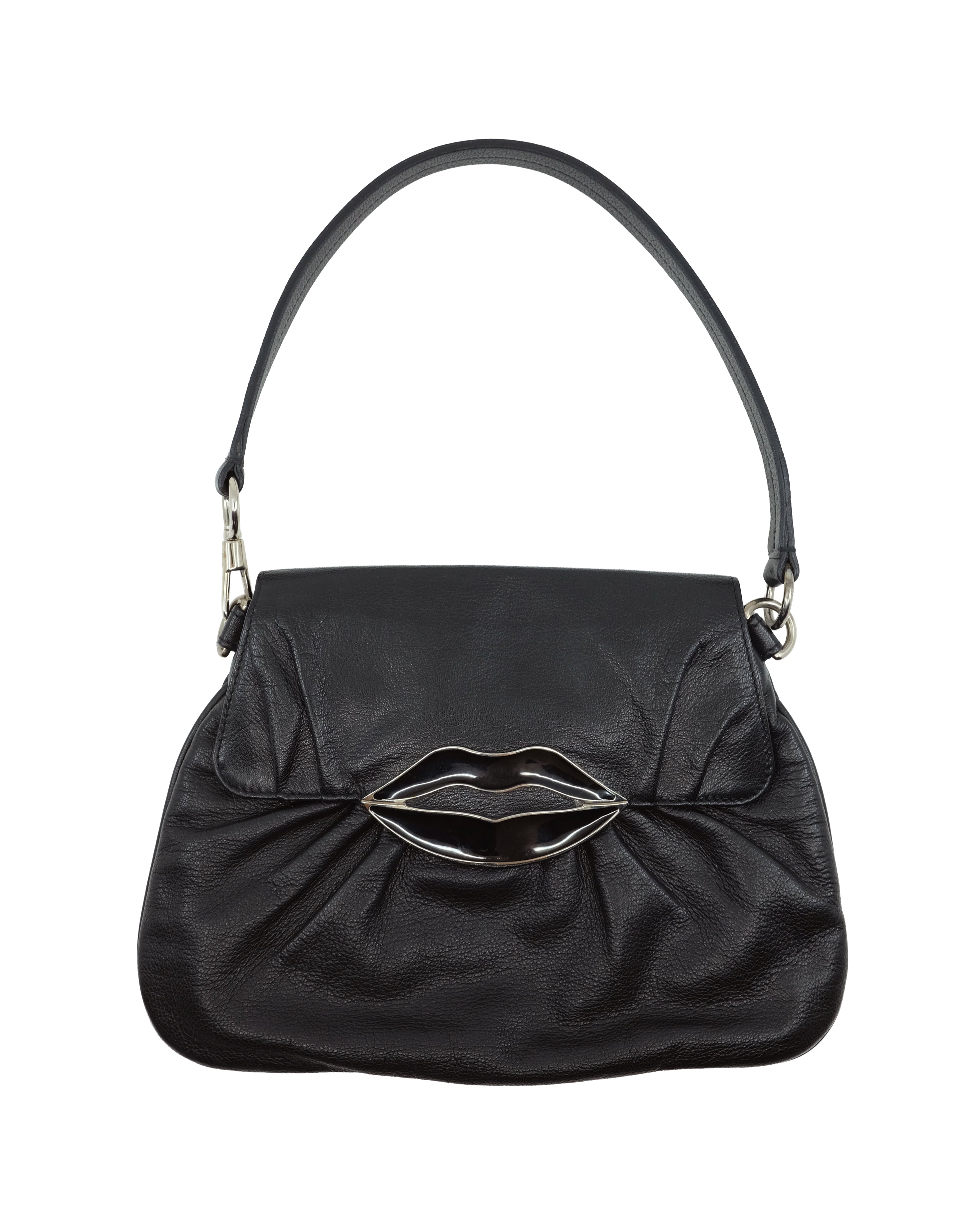 YVES SAINT LAURENT DALI LIPS SHOULDER BAG