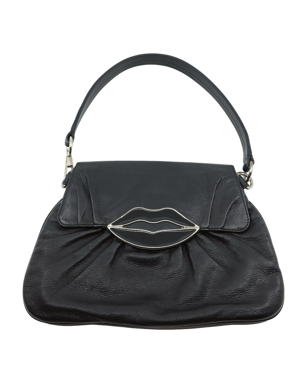 YVES SAINT LAURENT DALI LIPS SHOULDER BAG