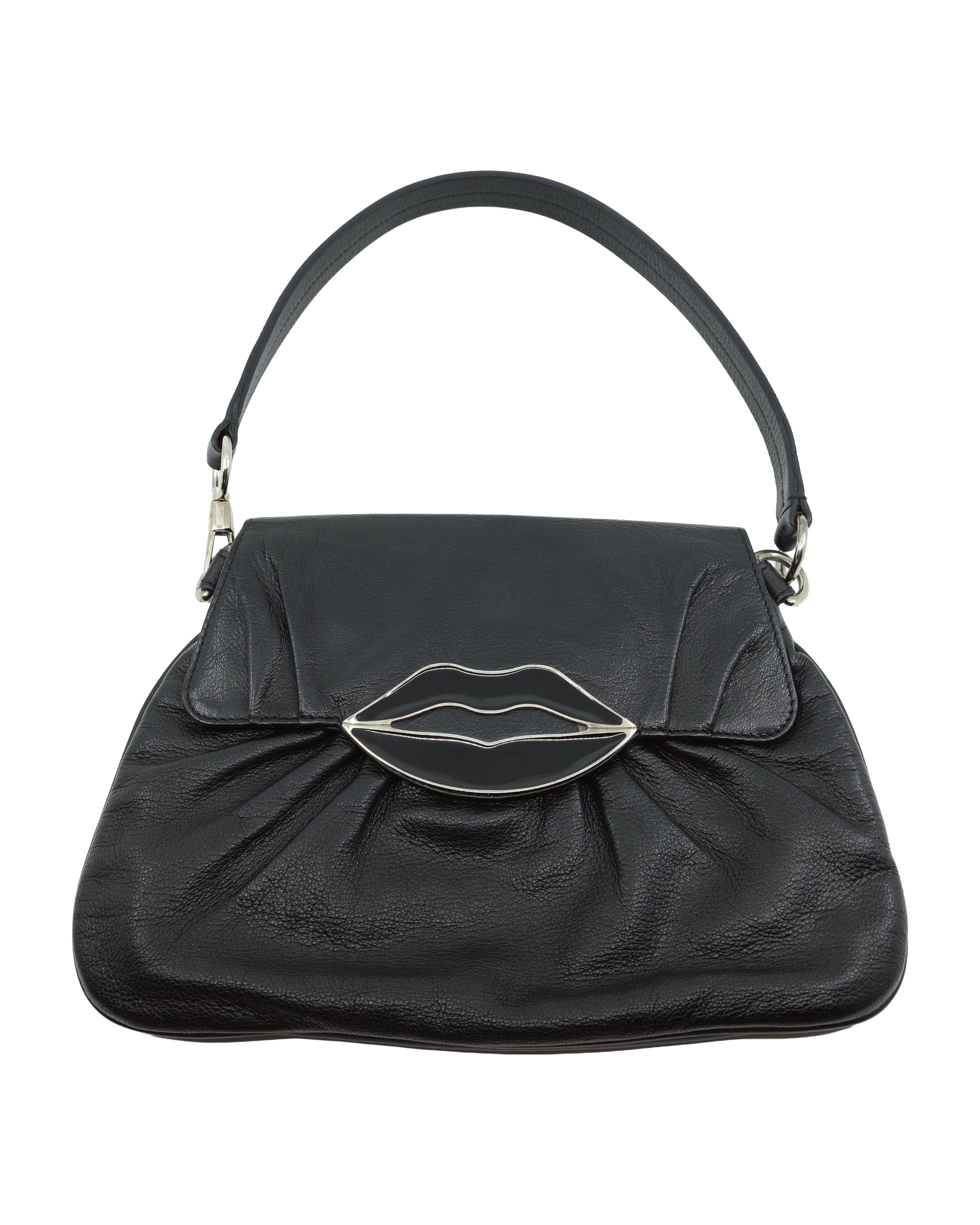 YVES SAINT LAURENT DALI LIPS SHOULDER BAG