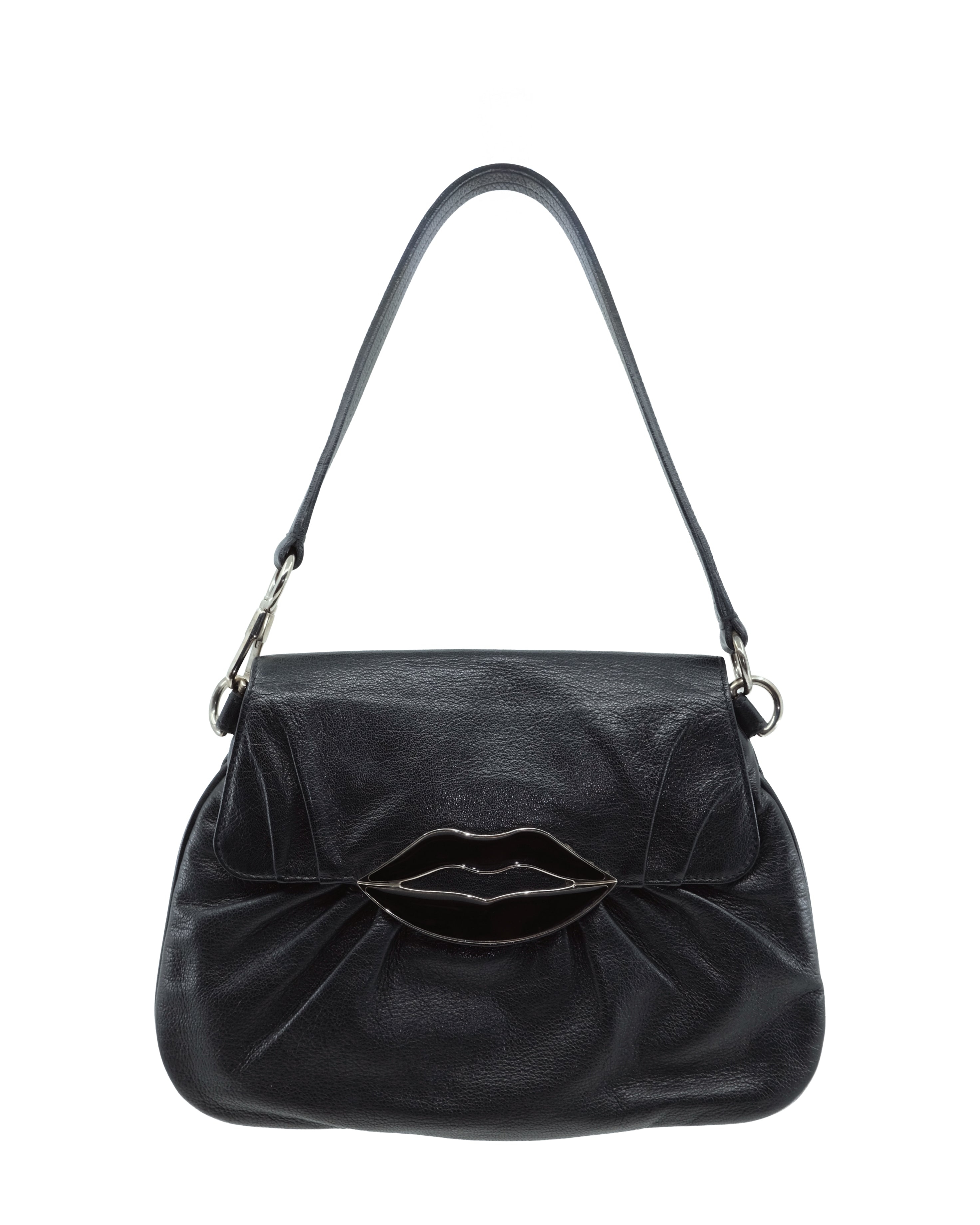 YVES SAINT LAURENT DALI LIPS SHOULDER BAG
