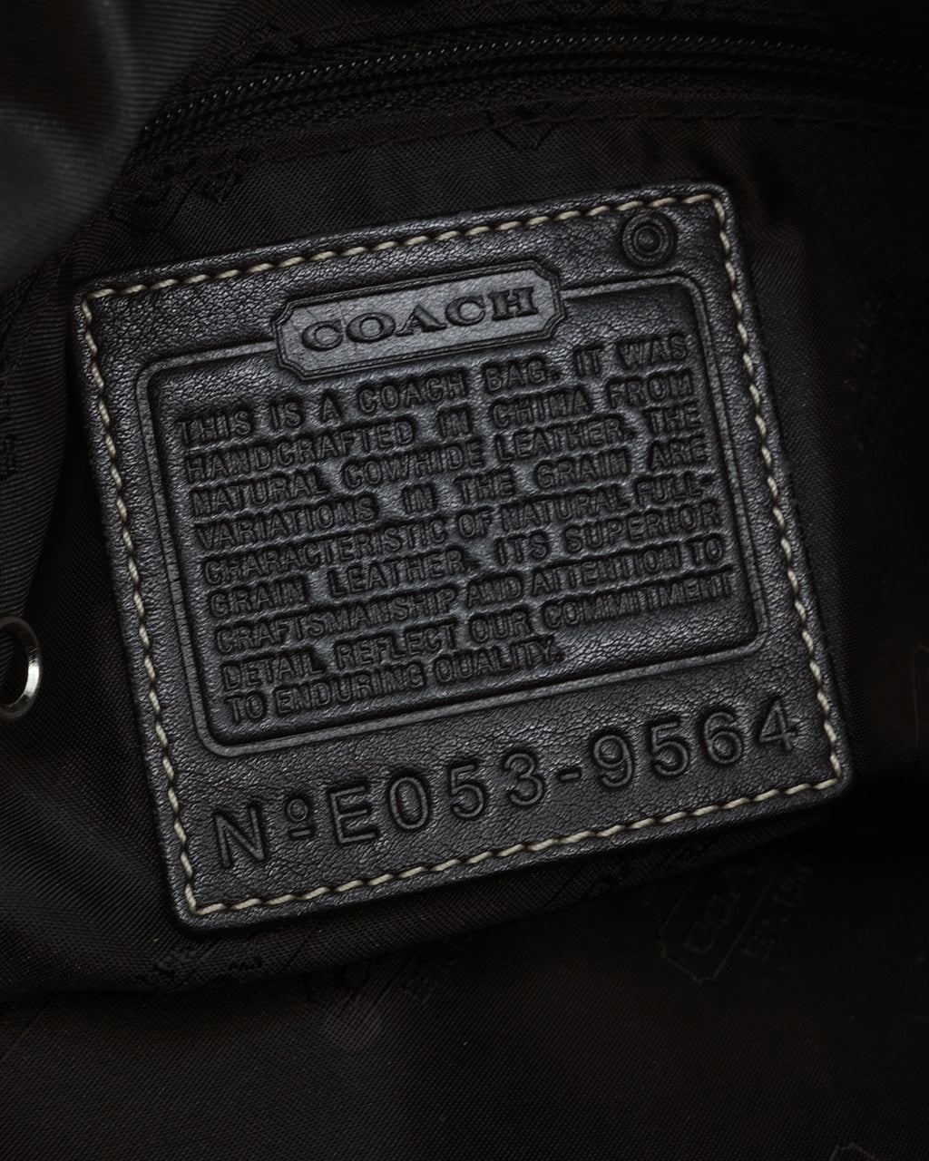 2005 COACH SHOULDER BAG