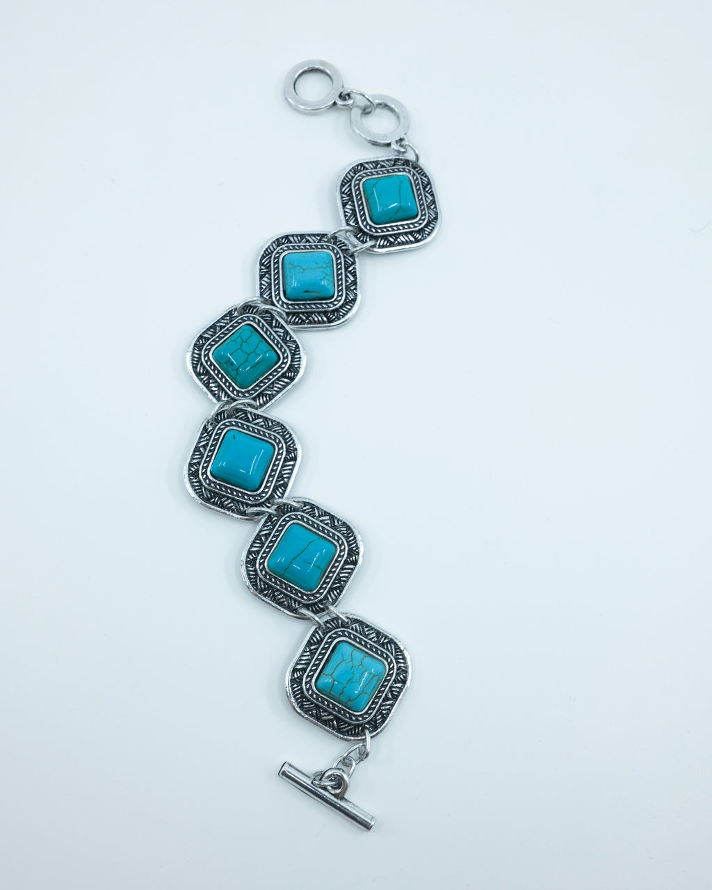 PULSERA CON TURQUESAS
