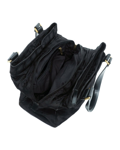 CHANEL TRAVEL LINE NYLON BAG