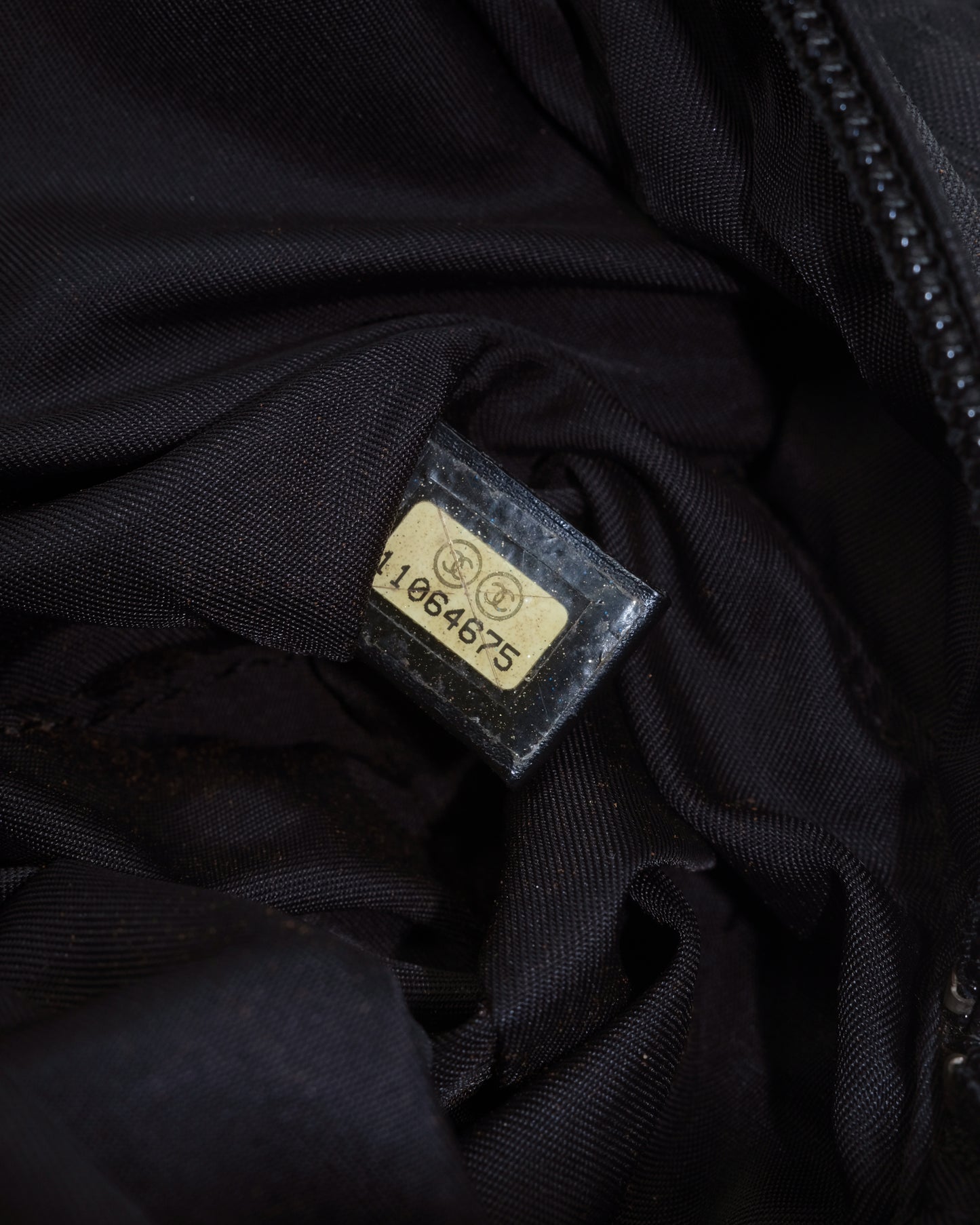 CHANEL TRAVEL LINE NYLON BAG