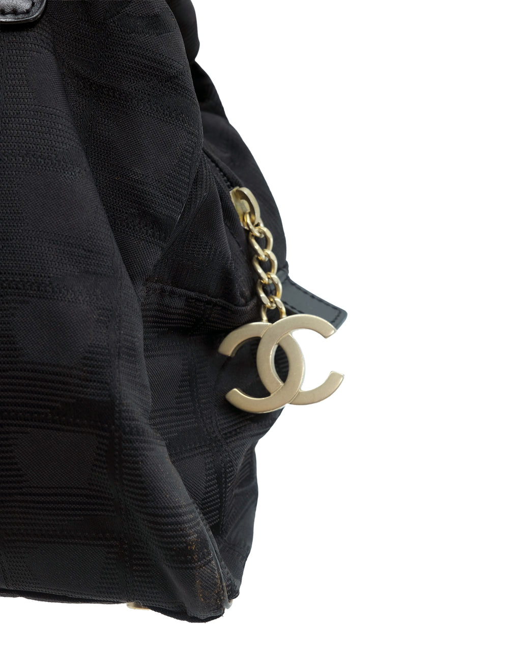 CHANEL TRAVEL LINE NYLON BAG