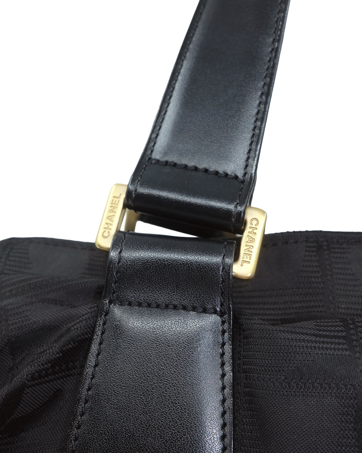 CHANEL TRAVEL LINE NYLON BAG