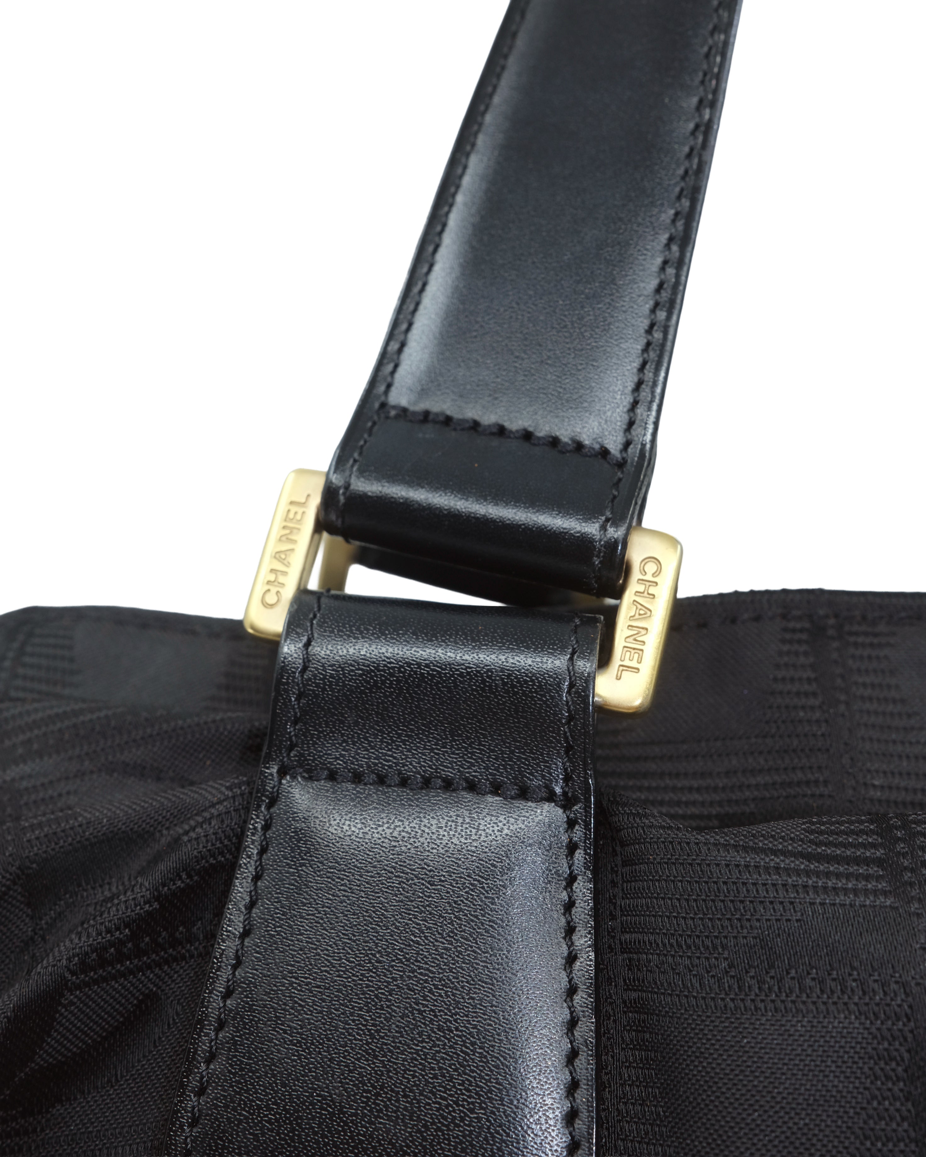 CHANEL TRAVEL LINE NYLON BAG
