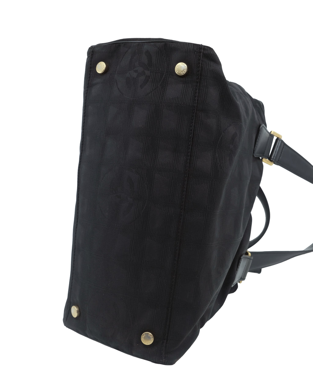 CHANEL TRAVEL LINE NYLON BAG