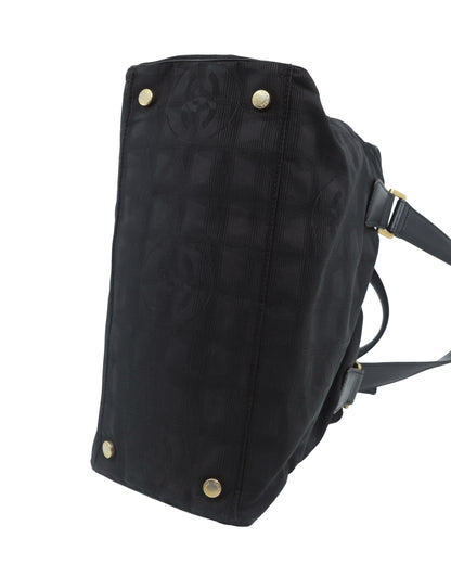 CHANEL TRAVEL LINE NYLON BAG