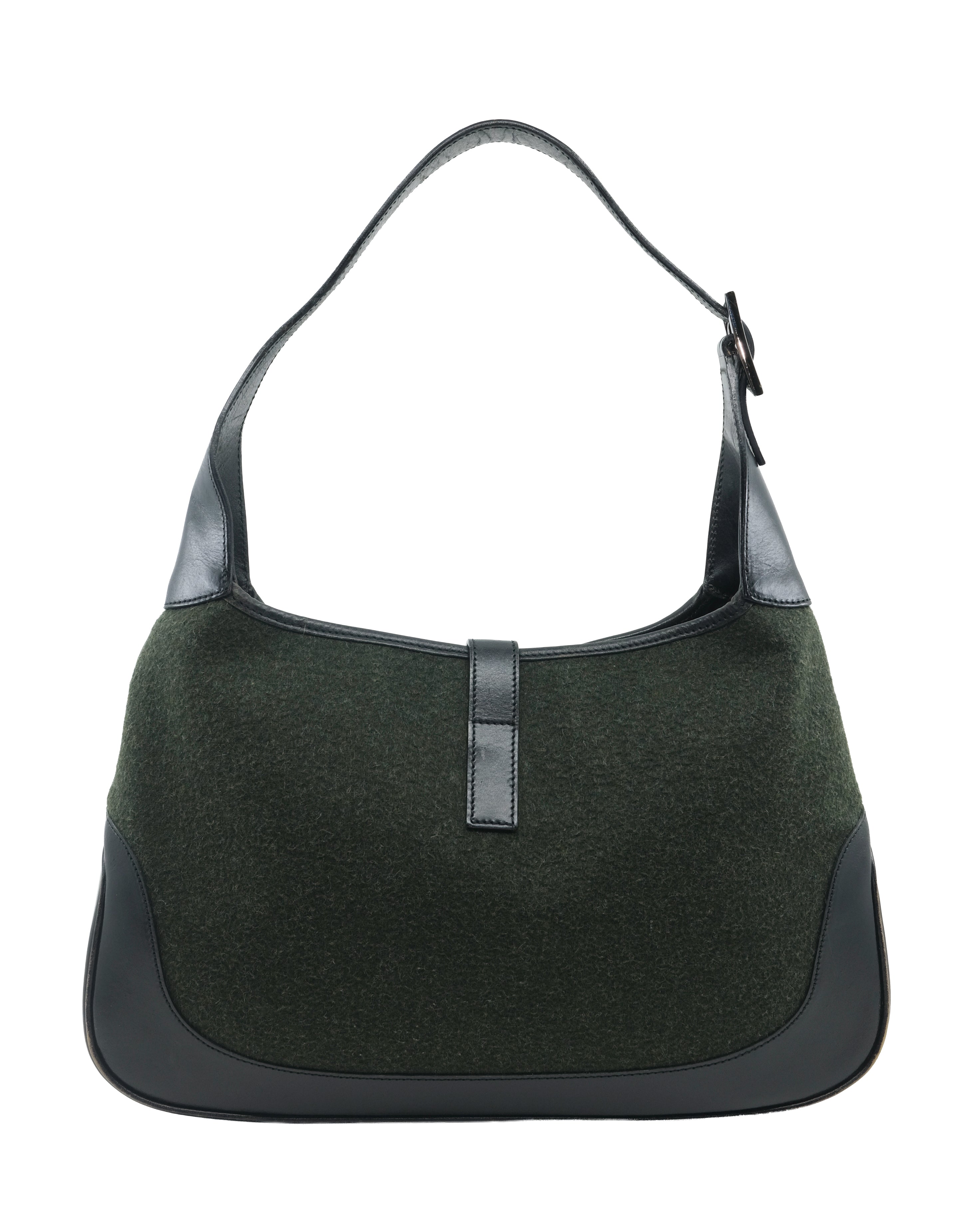 GUCCI JACKIE WOOL BAG
