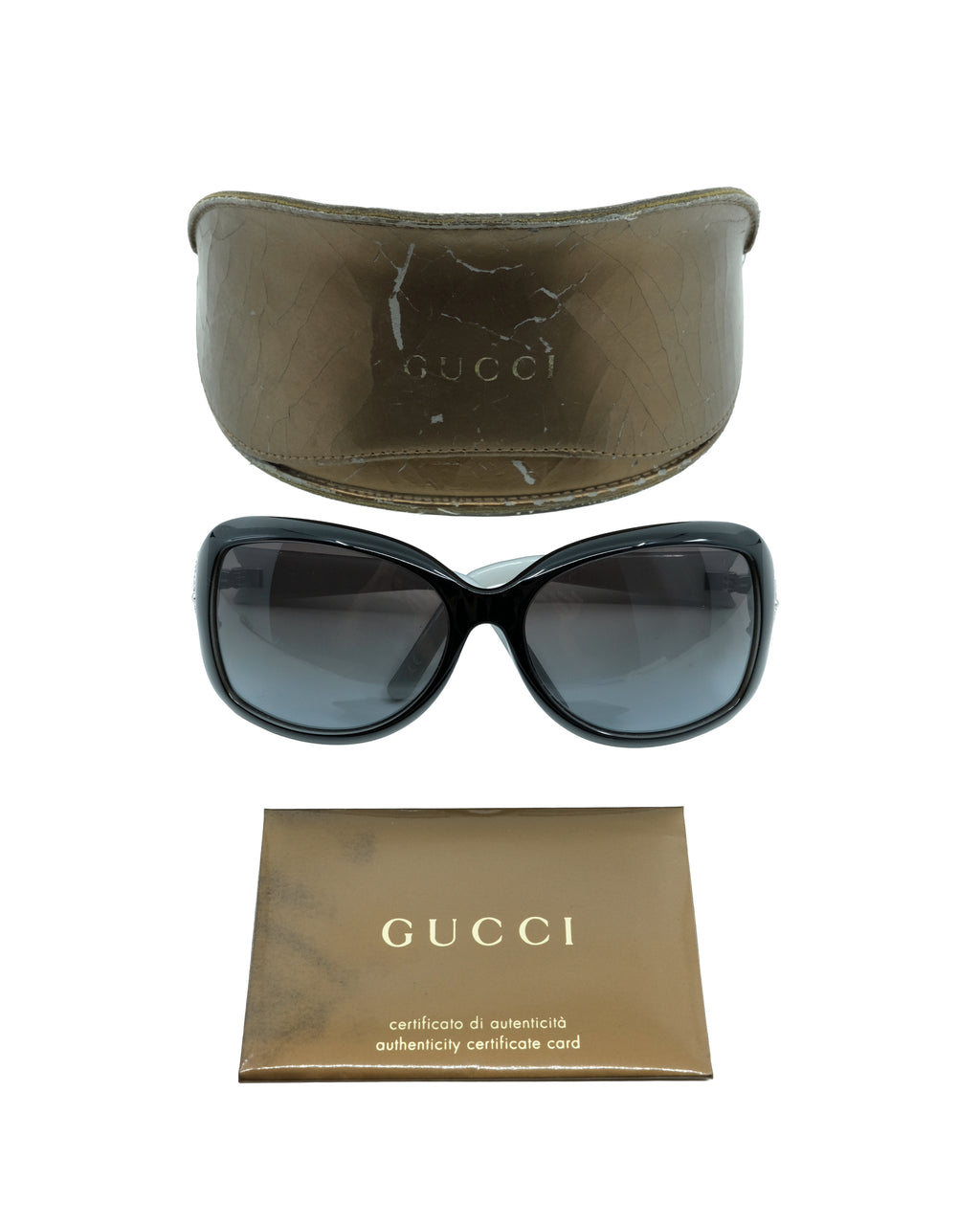 2010 GUCCI OVERSIZED SUNGLASSES