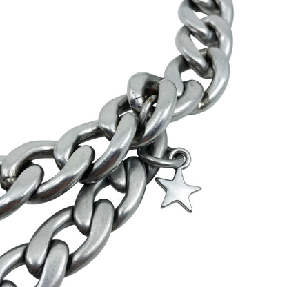 Marc Jacobs Heaven silver chain belt