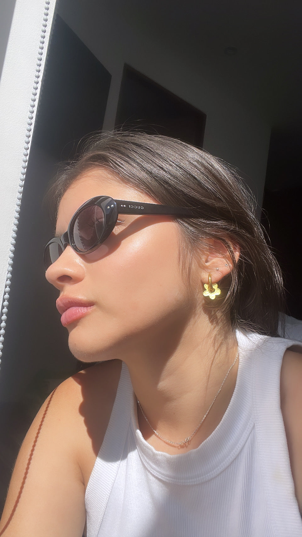 GUCCI OVAL SUNGLASSES