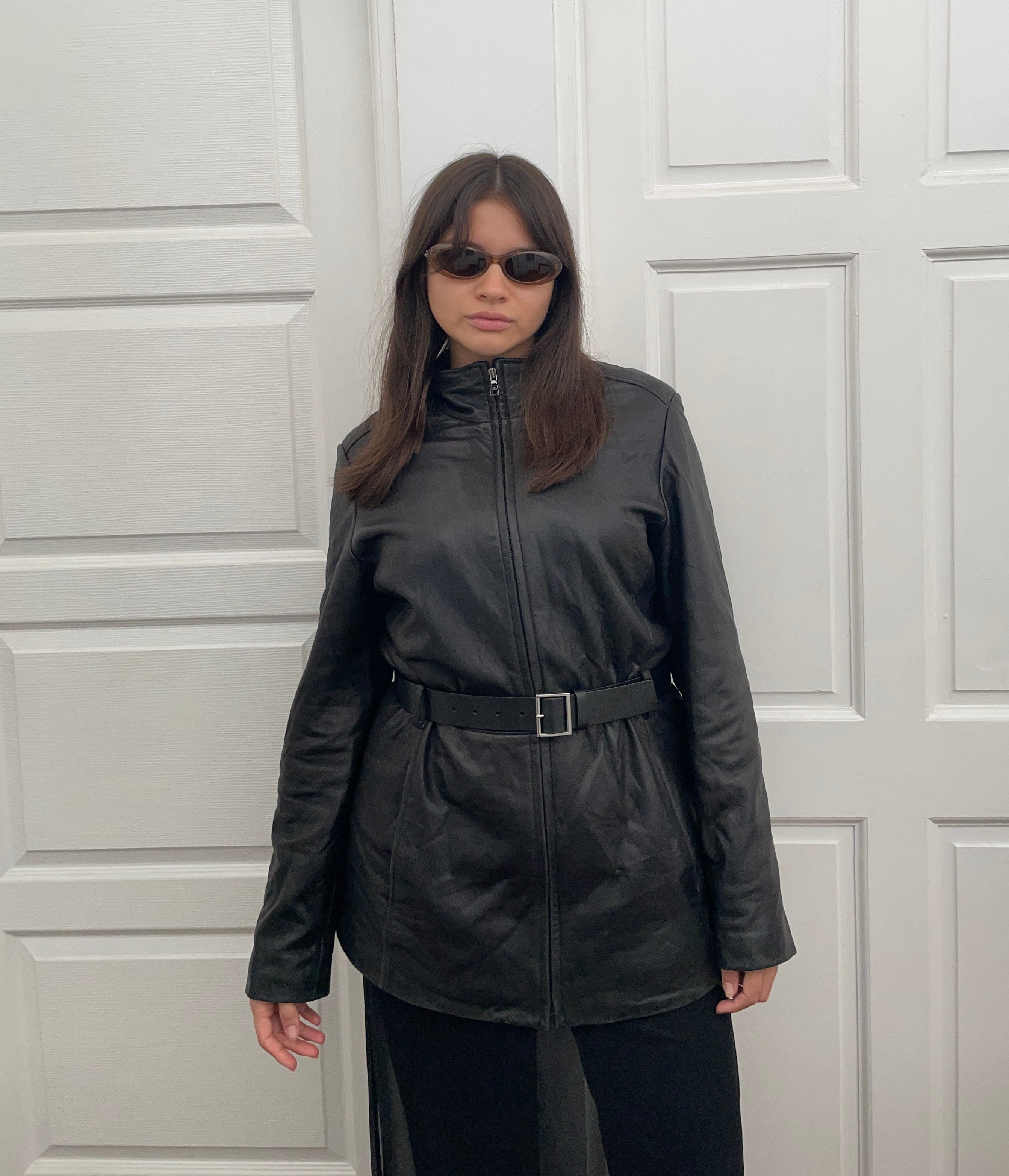 LEATHER JACKET (L)