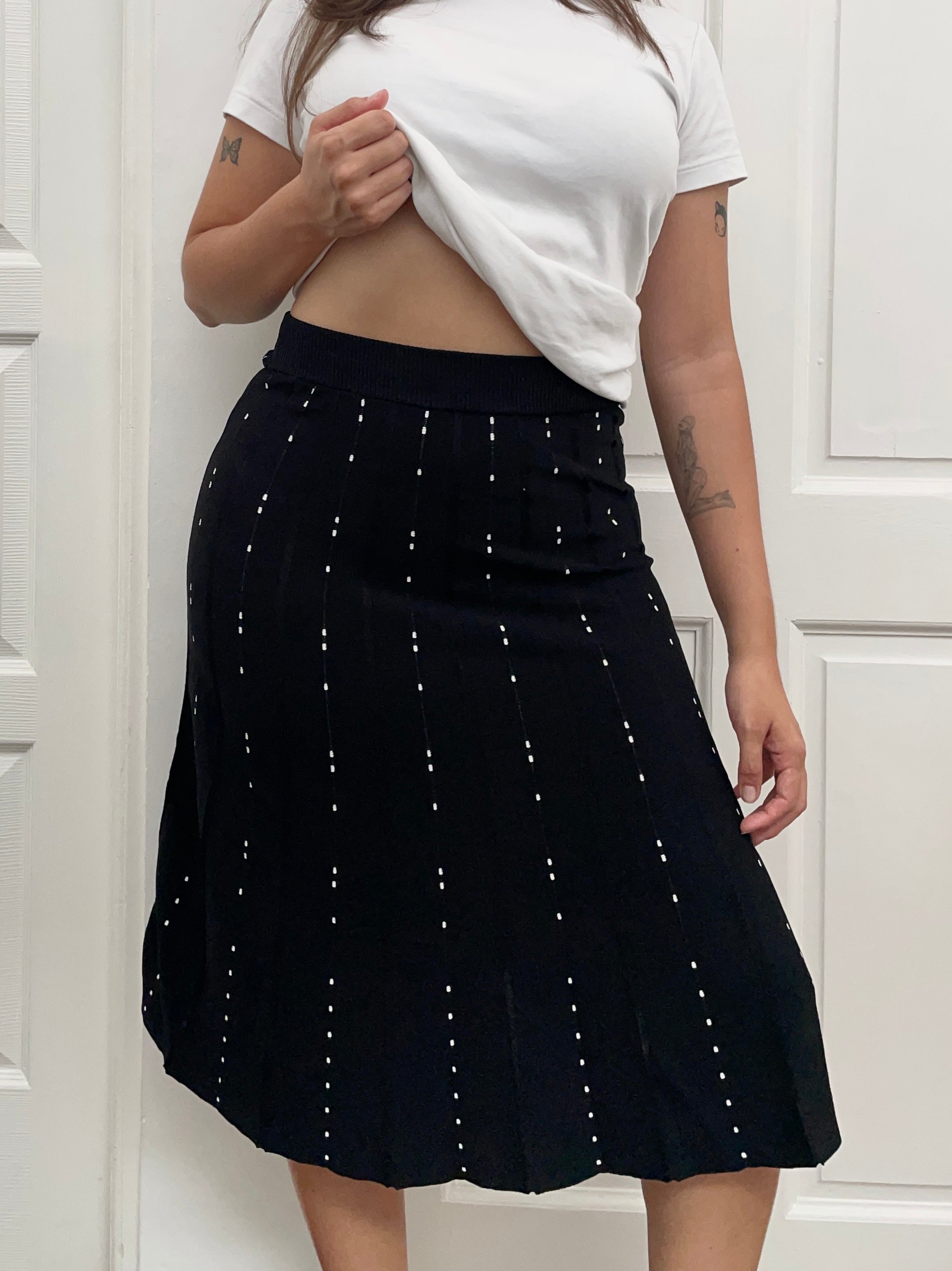 H&M MID SKIRT (S)