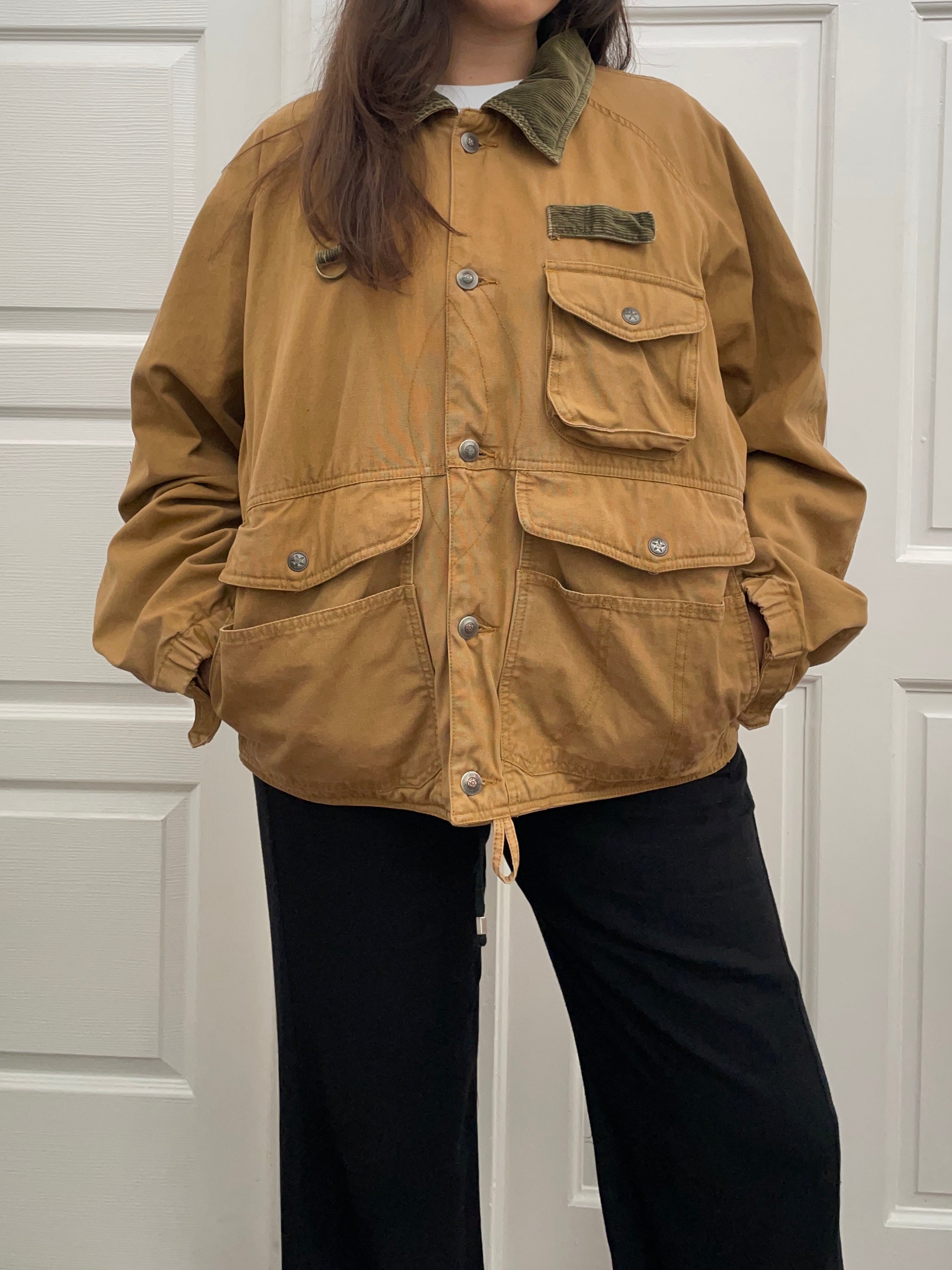 VINTAGE UTILITY JACKET (M)