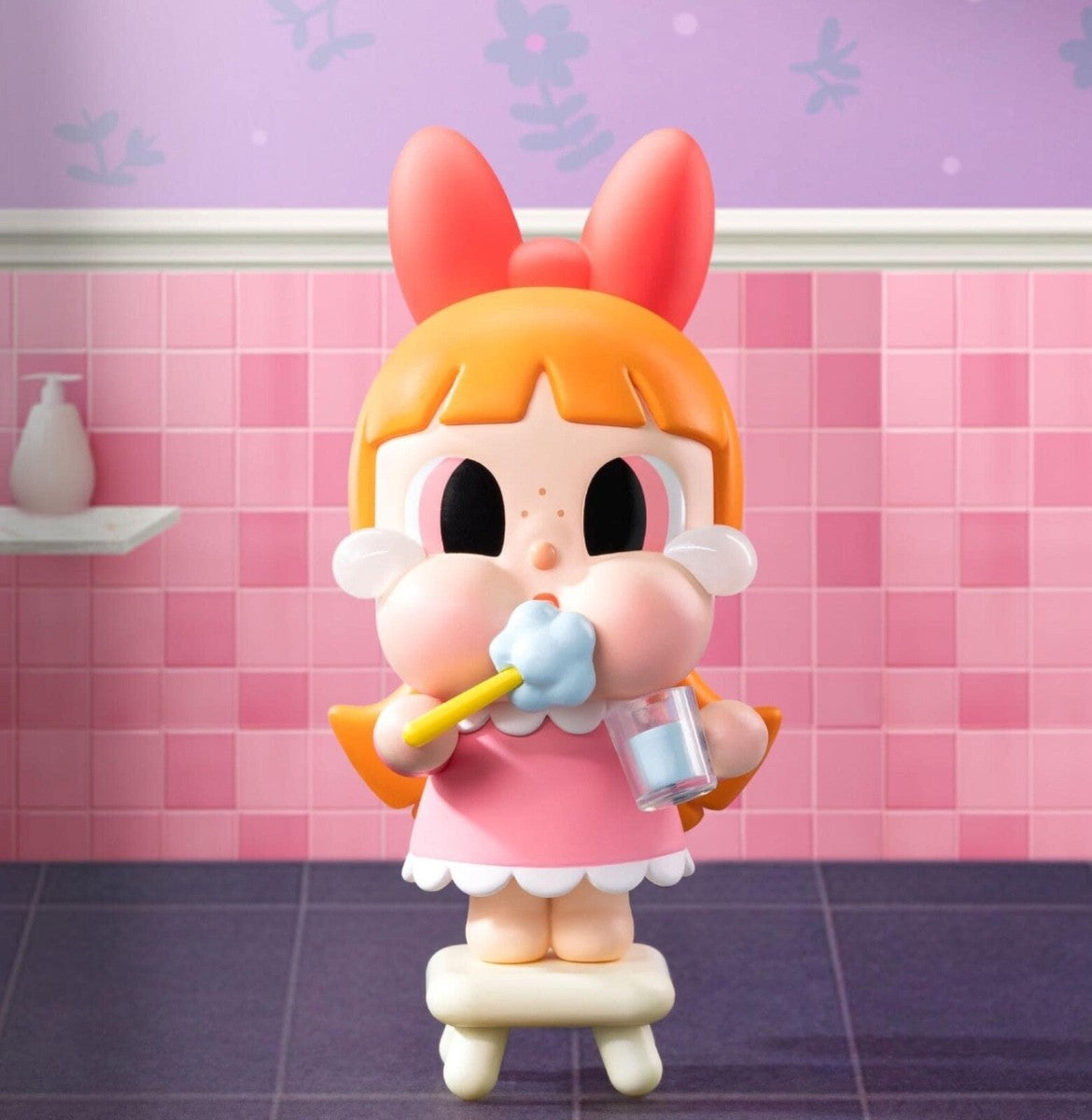 POPMART CRYBABY POWERPUFF GIRLS BLOSSOM