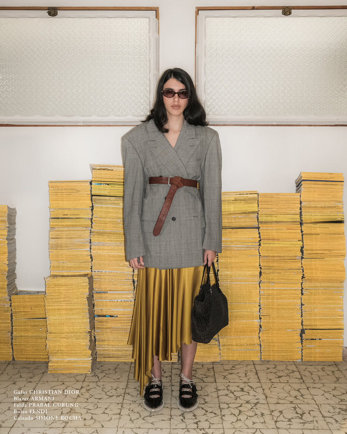 FENDI ZUCCA BROWN BAG