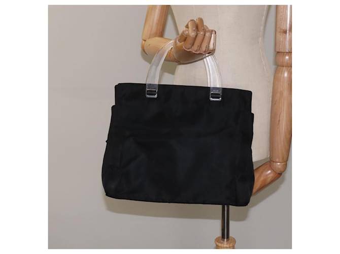 PRADA NYLON ACRYLIC HANDLE BAG