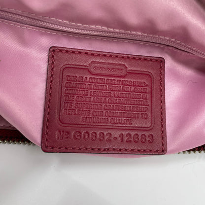2008 Coach leather shoulder bag