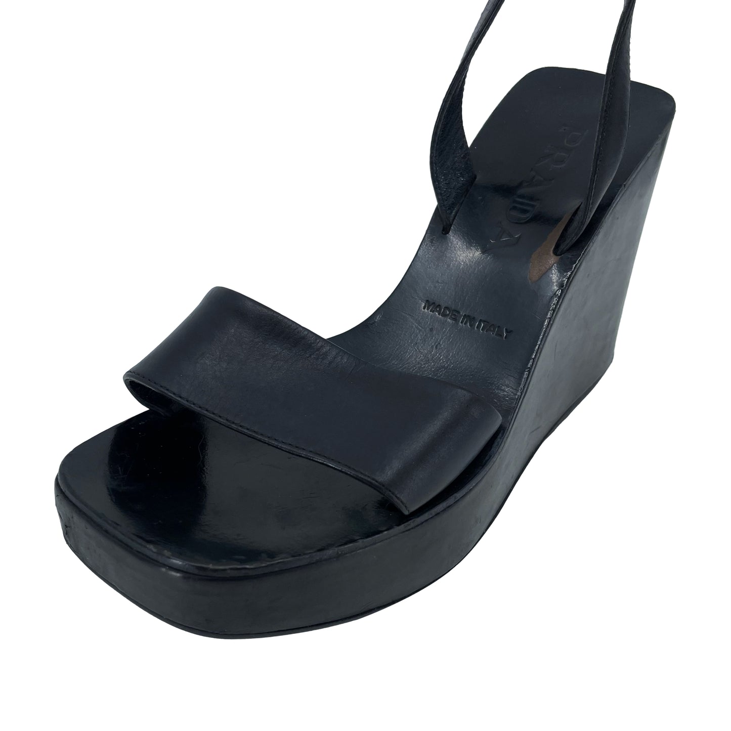 Prada wedge sandals (6.5)