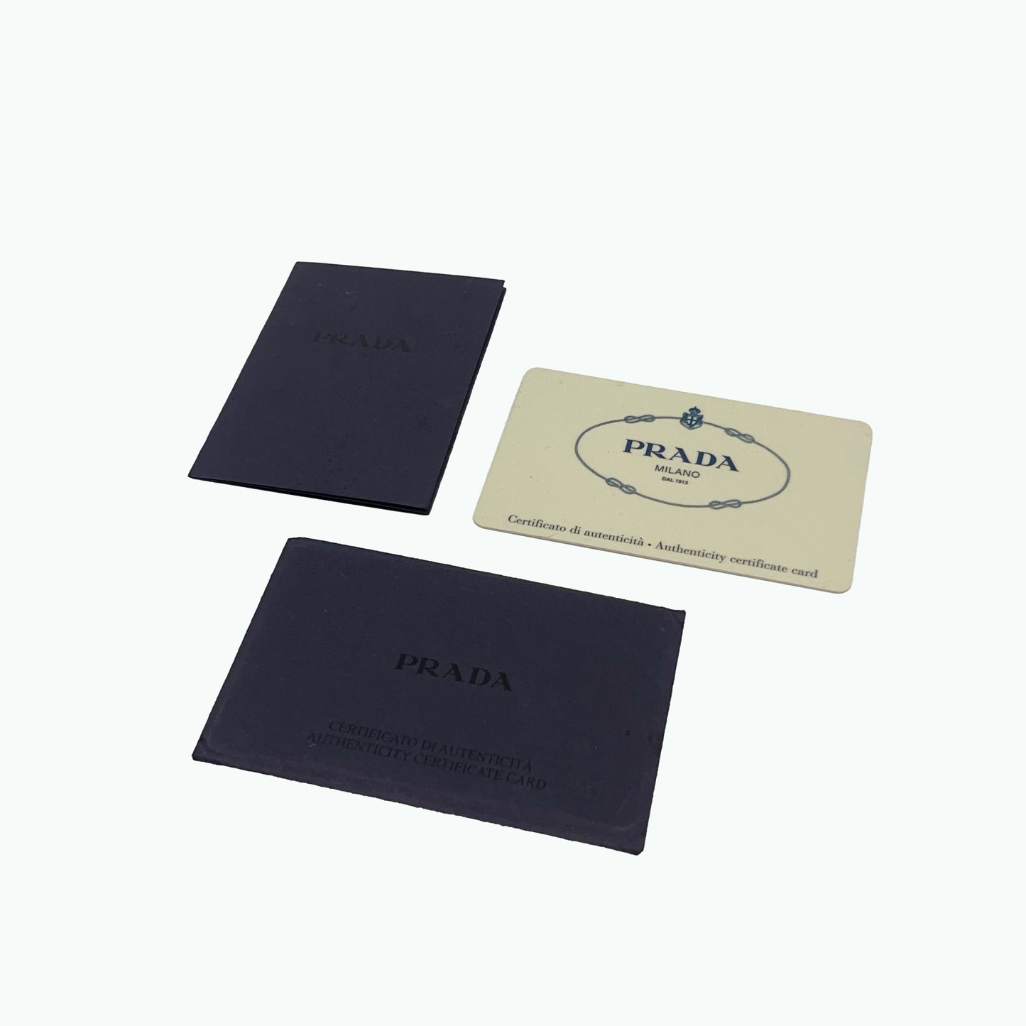 Prada nylon & leather shoulder bag