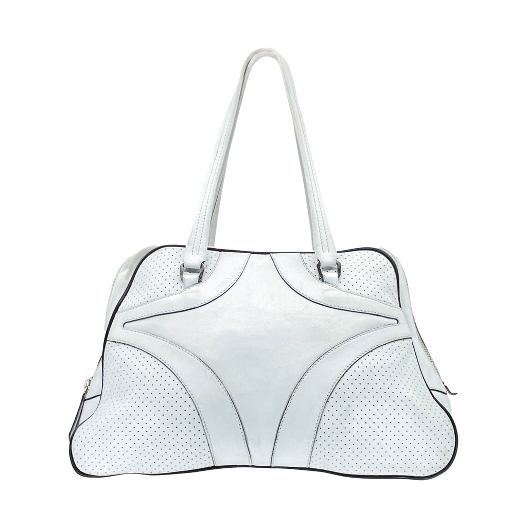 Prada vitello drive bowling bag