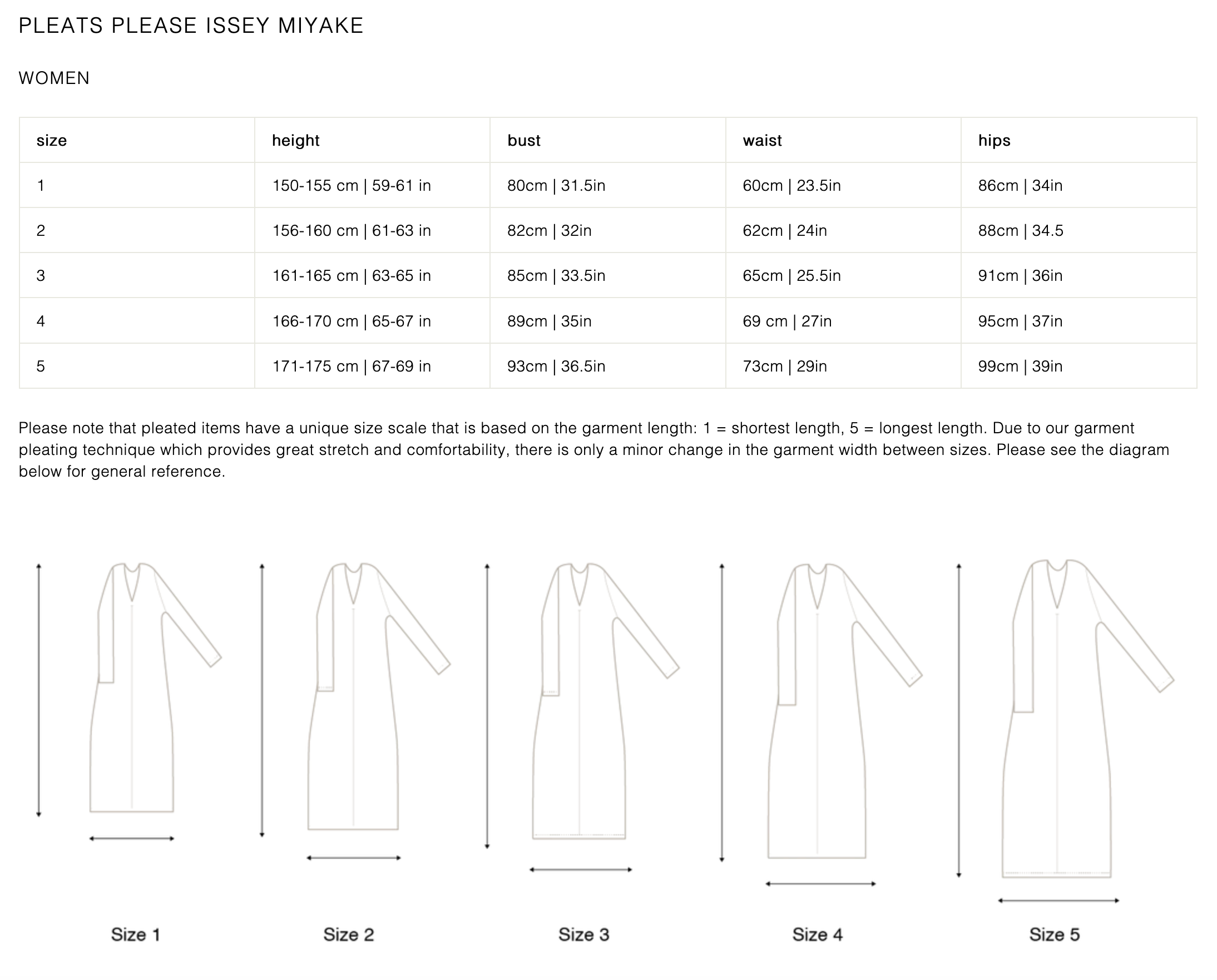 Issey Miyake pleats please