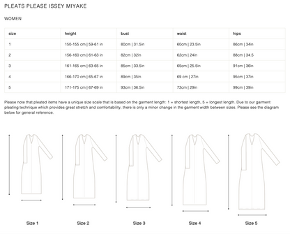 Issey Miyake pleats please