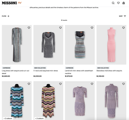 Missoni dress (S)