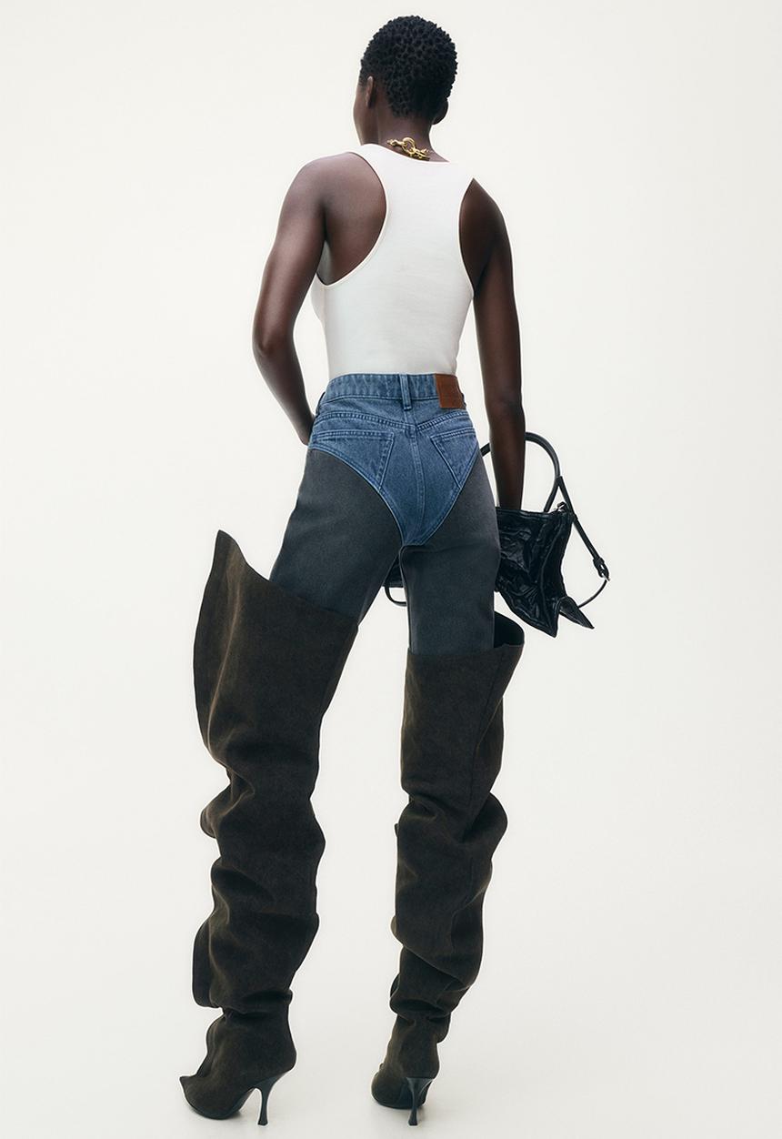 H&M X GLEN MARTENS LIMITED EDITION TANK TOP WHITE (S)