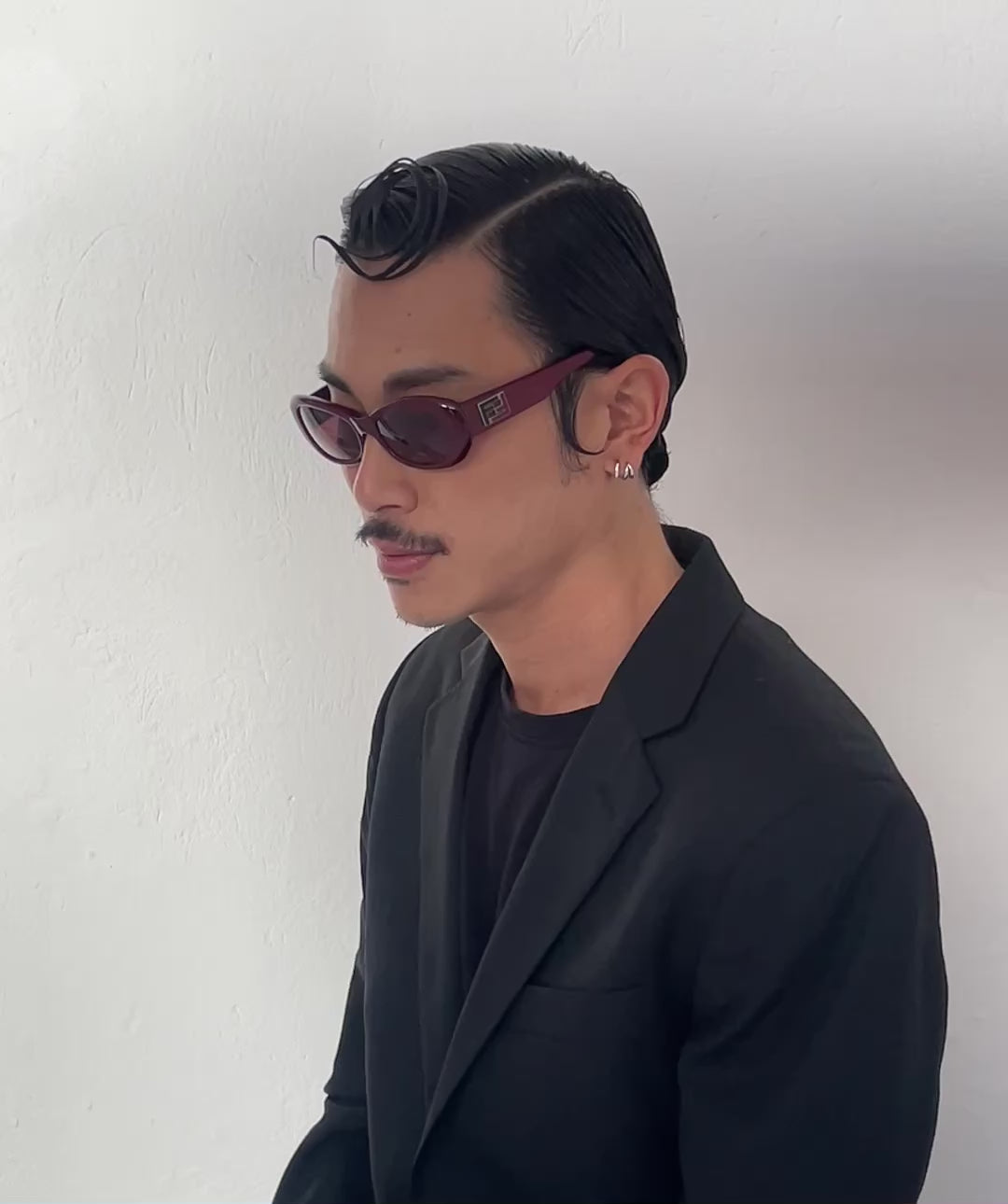 FENDI RED CAT EYE SUNGLASSES