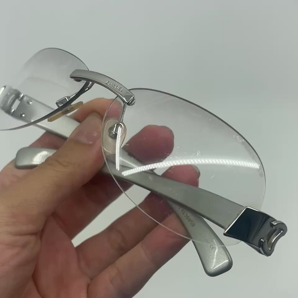 CHANEL RIMLESS SUNGLASSES
